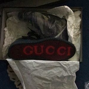 Napa silk/Red Bottoms Gucci Shoes